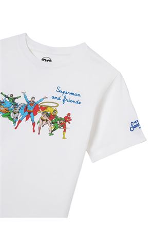 T-shirt Denver Jr con ricamo Super Friends Special Edition SAINT BARTH KIDS | DNV000103764L